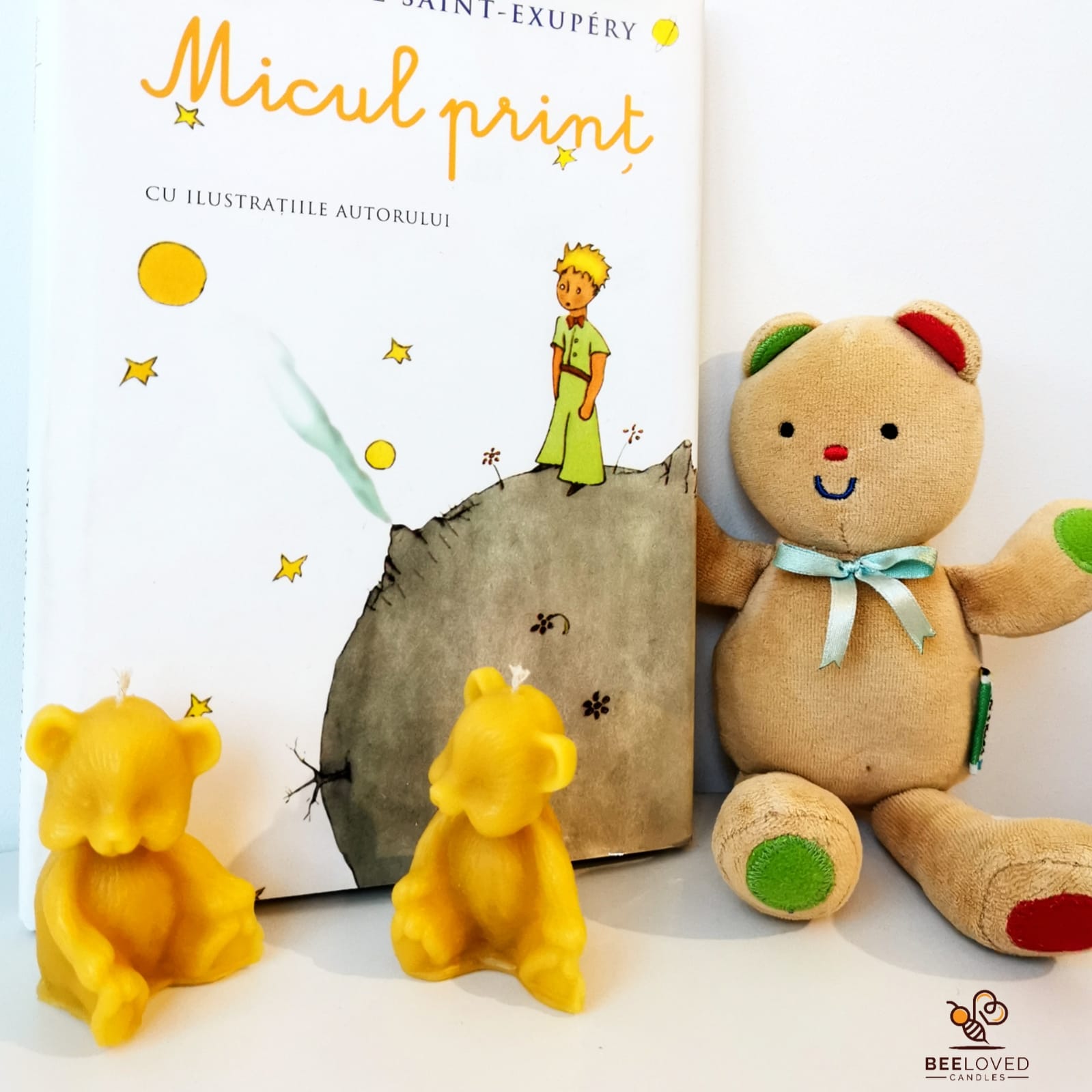 BeeLoved Candles Lumanari din ceara naturala de albine